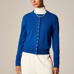 NWT J Crew Perfect Cashmere Cardigan Size XS